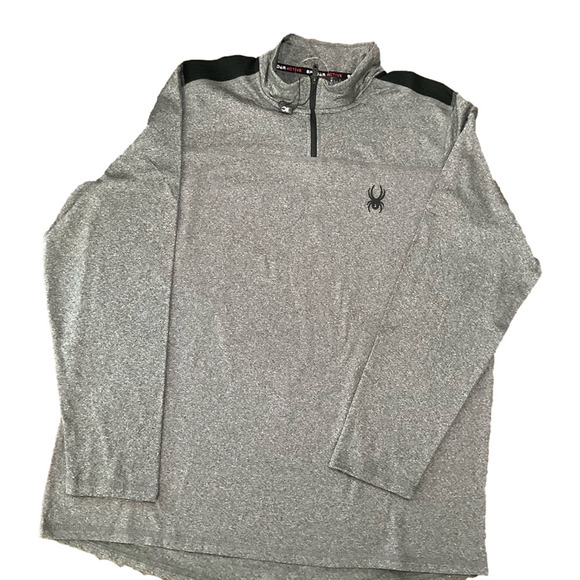 Spyder Activewear Men's Quarter Zip 4 Way Stretch Pullover Size 3XL NEW - Picture 1 of 9